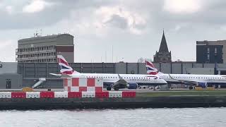 Embraer 190 British Airways in London City Airport (LCY)