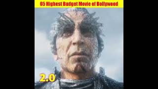 05 Highest Budget Movie of Bollywood | #shorts