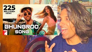 Ghungroo | War | Hrithik Roshan, Vaani Kapoor | REACTION!!