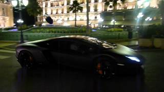 Aventador LP 700-4, Murciélago LP640, 458 Italia and X-Bow drive by - HD