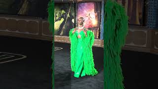 #ArianaGrande and #CynthiaErivo floated down from a bubble to join us for the LA premiere of #Wicked