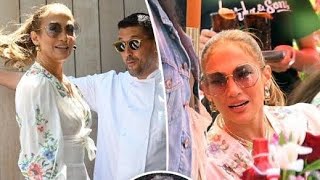 Jennifer Lopez Celebrates 55th Birthday at Bridgerton Themed Party/ news update