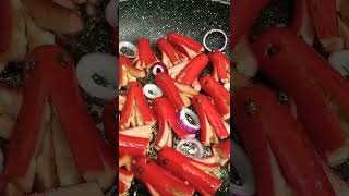 LITTLE OCTOPUS HOTDOGS #shorts #shortsvideo #shortvideo #short