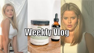 VLOG: behind the scenes of shooting for Instagram, drugstore makeup haul & natural beauty products