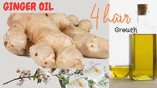 DIY Ginger Oil for Super Fast  Hair Growth & Stop Hair Loss-It Actually Works #gingeroil