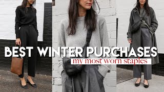 MY MOST WORN WINTER PIECES | Best Style Purchases for Cold Weather