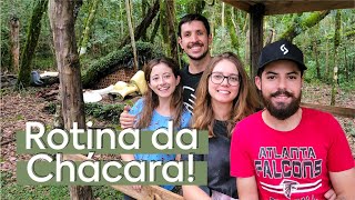 ROTINA DA CHÁCARA | Hoje Teve SAPECO de PINHÃO