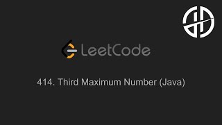 414. Third Maximum Number (LeetCode, Java)