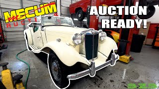 Prepping the MG-TD for AUCTION!!!