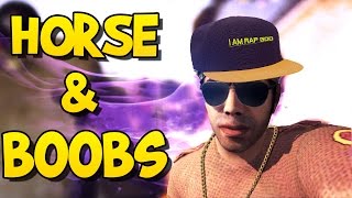 CS GO Competitive Funny Moments 4 - Horse & Boobs Song !