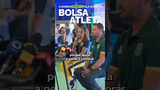 Rebeca Andrade fala sobre o Bolsa Atleta #RebecaAndrade #BolsaAtleta #Brasil