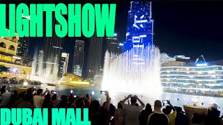 🇦🇪 LIGHT SHOW AT DUBAI MALL AND BURJ KHALIFA 🌟