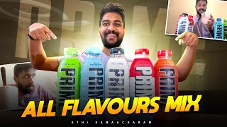 Trying All Prime Flavours 🔥 | #prime #primedrink #ksi #loganpaul #primehydration #logan #foodvideo