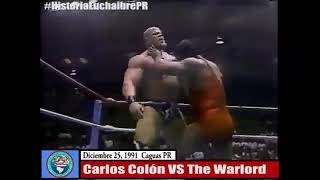 WWC: Carlos Colón vs The Warlord 1991