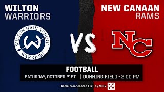 Football - New Canaan Rams vs Wilton - 10/21/2023