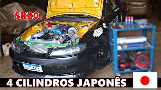 4 cilindros JAPONÊS no Nissan Silvia S15