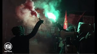 Rassemblement antifasciste contre Florian Philippot et son parti à Saint-Ouen - 20/12/17