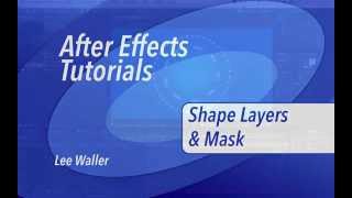 After Effects - Shape Layers