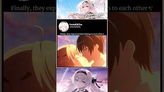 They finally kissed after realizing their feelings | Atri: My Dear Moments #anime #short