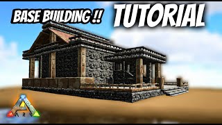 HOW TO MAKE ARK MORDEN BASE FULL TUTORIAL ARK SURVIVEL EVOLVED !!