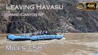 Leaving Havasu - Mile 158 - Grand Canyon NP - Colorado River - V360