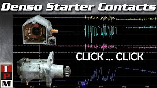 1997 Toyota Camry Denso Starter Contact failure with scope captures