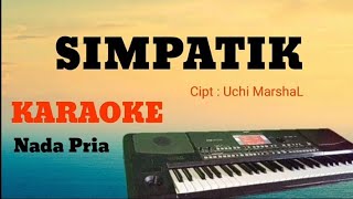 SIMPATIK - Uchi MarshaL -|| KARAOKE || Dangdut....