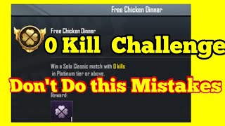 How to complete free chicken dinner achievement | Free chicken dinner pubg Mobile | Pacifist.EXE