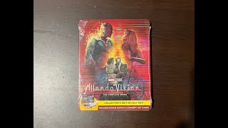 WandaVision Blu Ray Steelbook Unboxing & Review