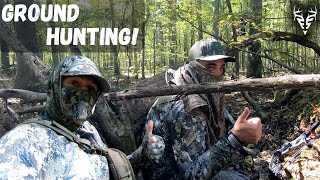 BOW hunting from the GROUND- Mississippi public land is TOUGH!!