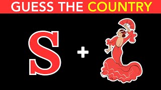 Guess The Country By Emoji? | Country Quiz | Emoji