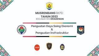 MUSRENBANG RKPD TAHUN 2023 KECAMATAN KRADENAN