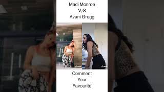 Madi Monroe V/S Avani Gregg Tiktok Dance Battle