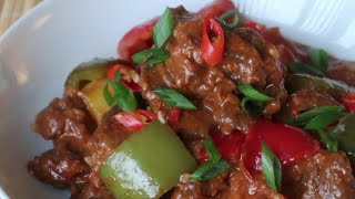 Filipino Beef Stew/Cheesy Beef Caldereta///music credit to Bensound-beyondthe line