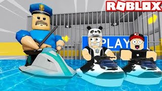 Water Police Boat Barry's Prison Run Roblox