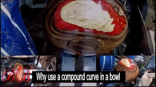 Woodturning a Compound River Bowl Kind Of