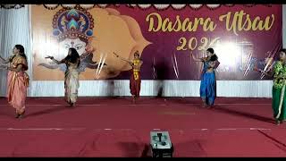 Dance by CLASSICAL MOVES (DURGA UTSAV 2024) VV NAGAR