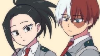 shoto todoroki and yaoyorozu momo♥️🥰