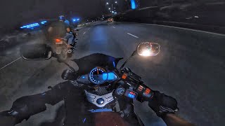 Random Run with R15 V3 || Both With Pillion || Twisting Throttle