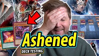 "HOOOOOOLY..!" ASHENED Deck Testing | Phantom Nightmare TCG