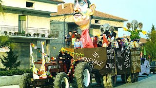 Carnevale anni 70 carri mascherati sfilata Goldrake Fonzie carnevale di una volta Cordovado