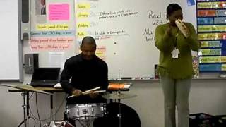 Life Enrichment Network - Ocie Davis - Jazz Drummer - Newell Elementary School #3