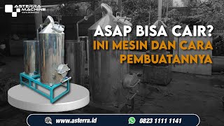 Mesin Asap Cair Pirolisis Batok Kelapa | Whatsapp: +62 823-1111-1141