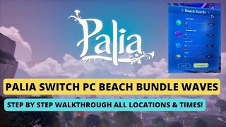 Palia Switch PC Beach Bundle Vault of Waves step by step all locations & times walkthrough