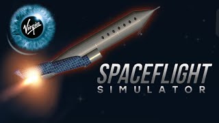 Virgin Galatic Spaceship III In Space Flight Simulator + Blueprints