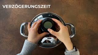 Verzögerungszeit mit AMC - Automatisches Kochen von überall. Du kannst entschieden was gekocht wird.