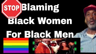 Black Men Can't Keep Blame Black Women For Supporting Black Men Wearing Dresses