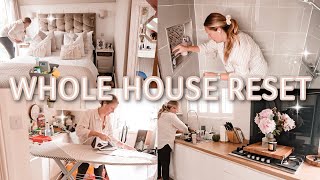 MONDAY RESET WHOLE HOUSE CLEAN WITH ME | EXTREME CLEANING MOTIVATION 2024 | Emma Nightingale