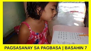 BASAHIN 7 | PAGSASANAY SA PAG-BASA  |  #Basahin7