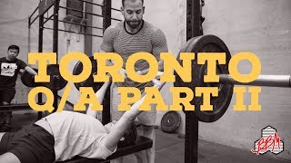 Toronto Q/A Part 2: Steady State vs HIIT, Genetics, and The Medical Establishment